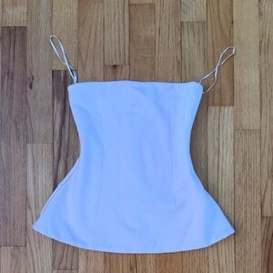 Pink zara tube top